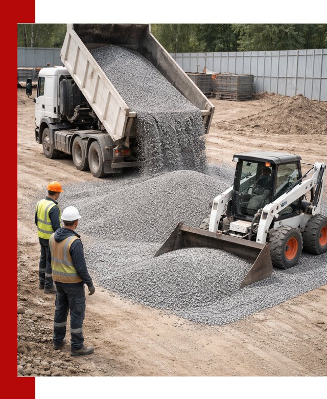 Доставка и продажа гранитного щебня фракции 0-5 в донском