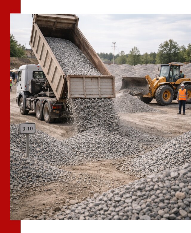 Гранитный щебень фракции 3–10: доставка и продажа в Донском