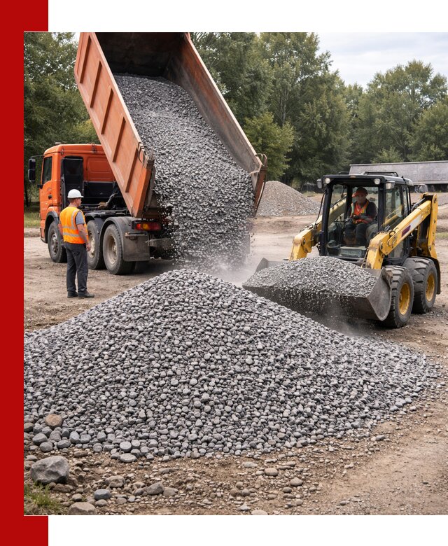 Купить гранитный щебень фракции 5–10 в Донском с доставкой