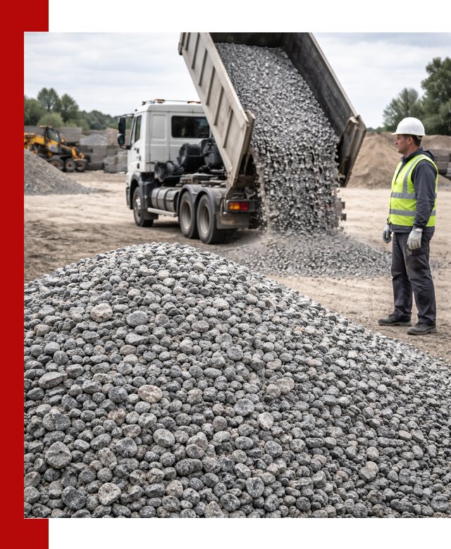 Доставка и продажа гранитного щебня фракции 5-20 в донском