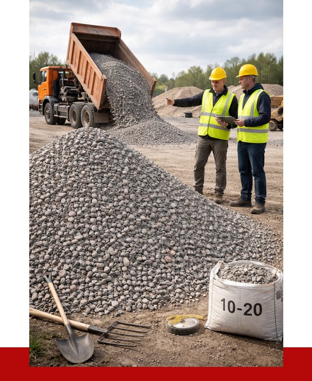 Гранитный щебень фракция 10-20 в донском от 4255 руб.|ПРОНЕРУДДнс