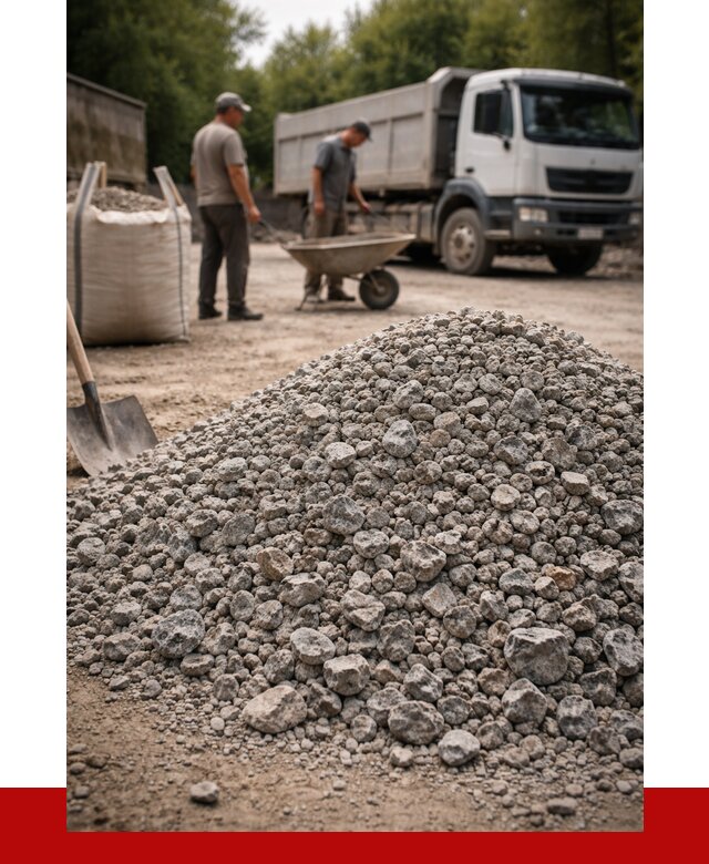 Гранитный щебень фракция 20-40 в Донском от 3242 руб. ПРОНЕРУДДнс