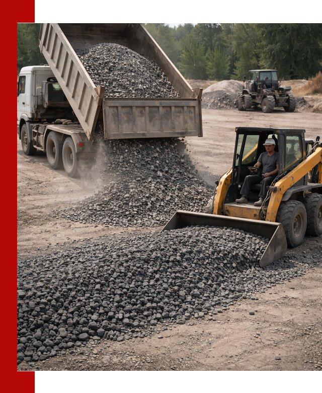 Гранитный щебень фракция 40-70 с доставкой в донском