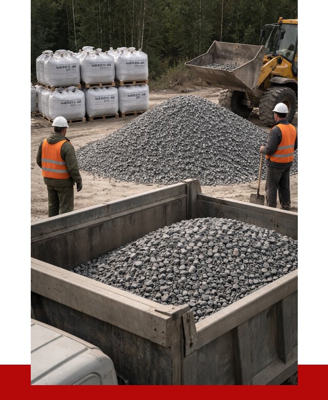 Щебень габбро диабаз 20-40 в Донском от 3445 руб. | ПРОНЕРУДДнс