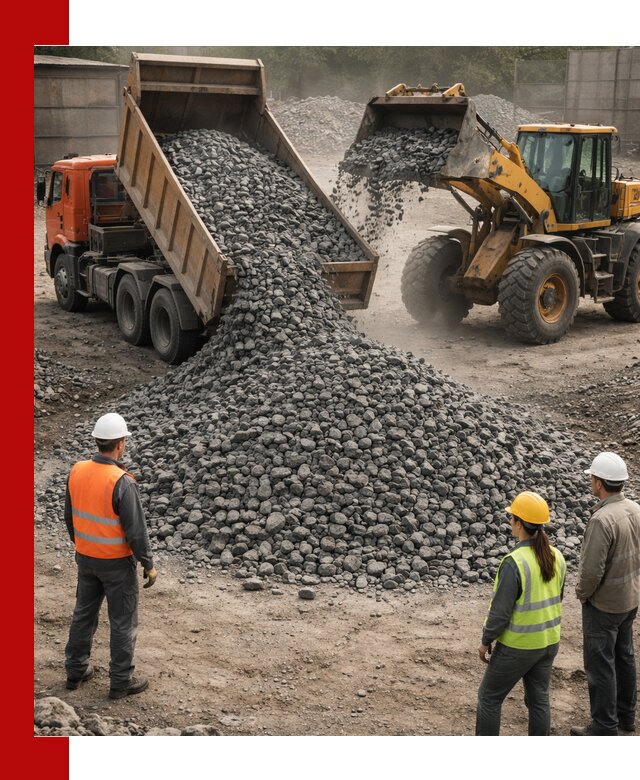 Щебень габбро-диабаз фракция 40–70 доставка в донском