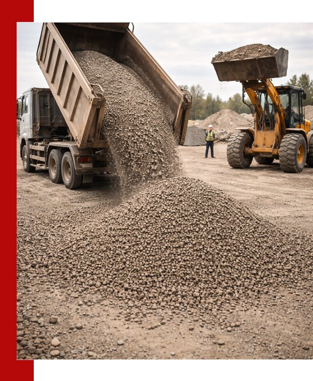 Гравийный щебень фракция 3–10 с доставкой в Донском