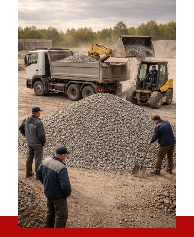 Гравийный щебень фракция 5-20 в донском от 2432 р. ПРОНЕРУДДнс