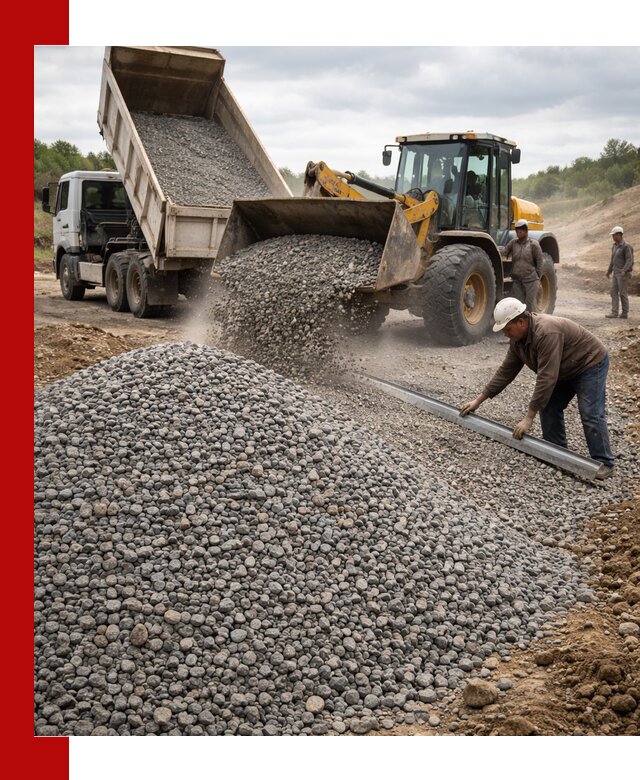 Гравийный щебень фракция 5-20 с доставкой в донском