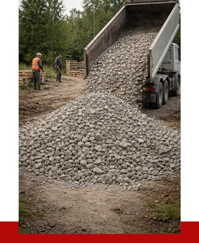 гравийный щебень фракция 70-120 в донском от 2482 р. ПРОНЕРУДДнс