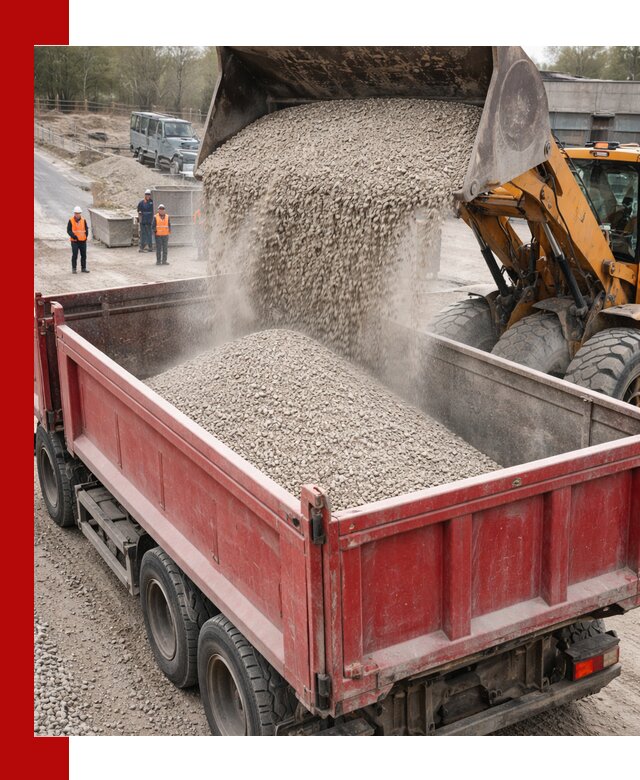 Купить известняковый щебень фракции 0-5 с доставкой в донском