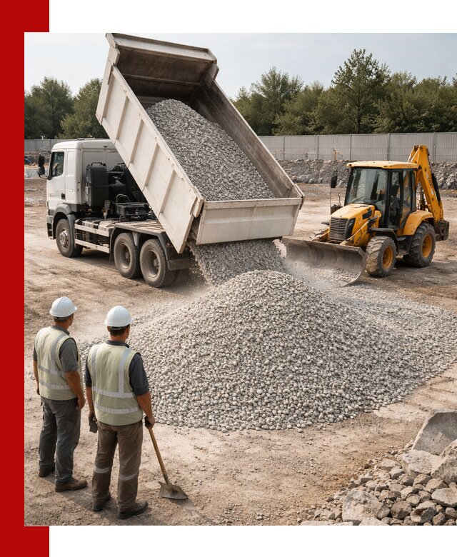 Купить известняковый щебень фракции 5–10 мм с доставкой в донском