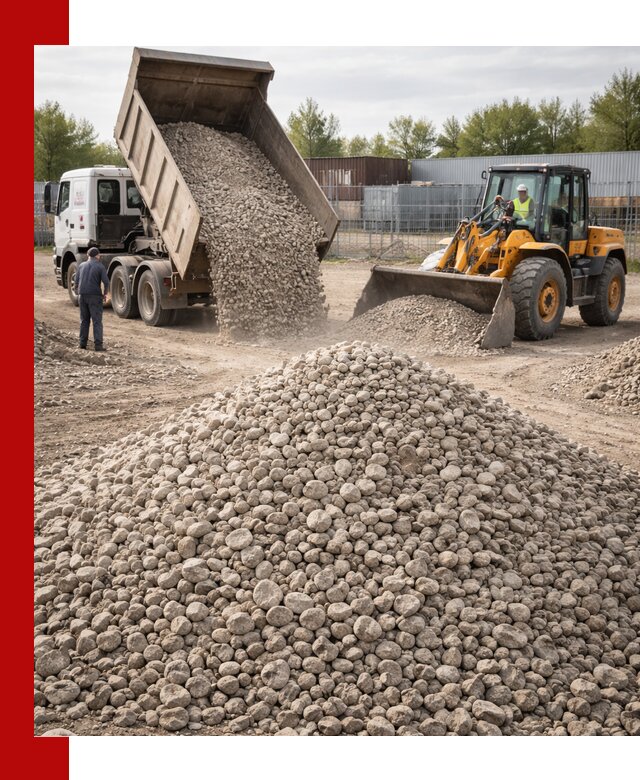 Доломитовый щебень фракции 20–41 с доставкой в донском