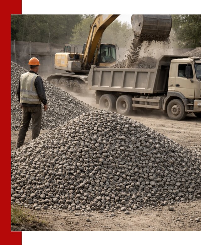 Шлаковый щебень фракция 5-20 с доставкой в Донском