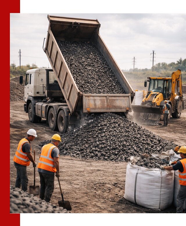 Шлаковый щебень фракция 40-70 с доставкой в донском