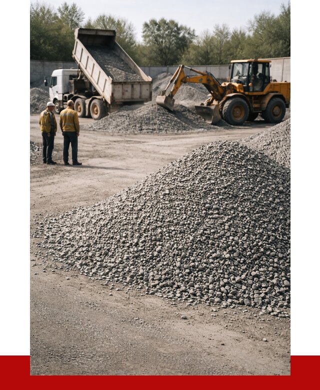 Вторичный щебень фр. 5-20 в донском от 1621 р. - ПРОНЕРУДДнс