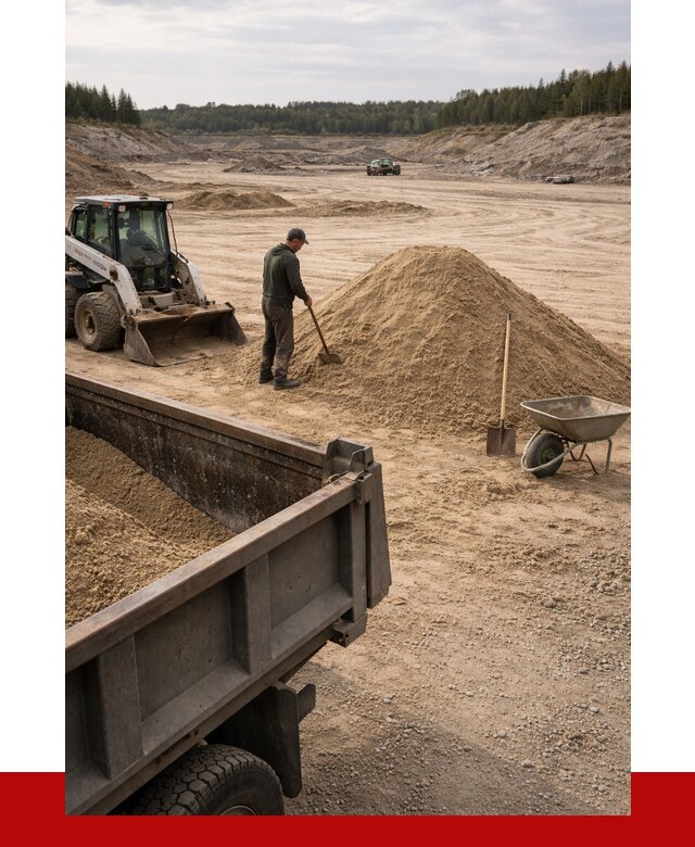Карьерный песок среднезернистый в донском, от 2229 р. ПРОНЕРУДДнс