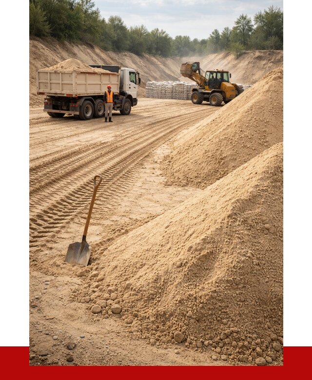 Карьерный песок мелкозернистый в Донском от 9119 р. | ПРОНЕРУДДнс