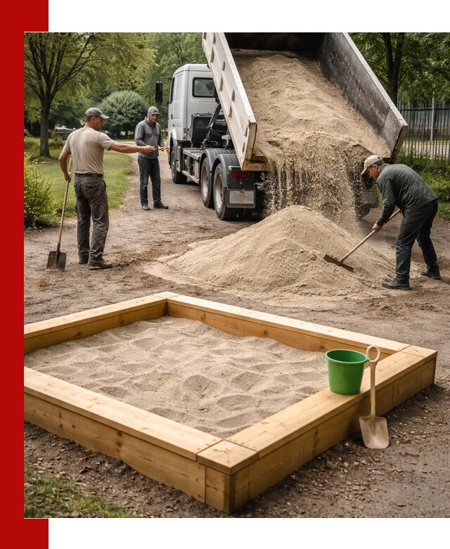 Песок для песочницы с доставкой в донском недорого и чистый