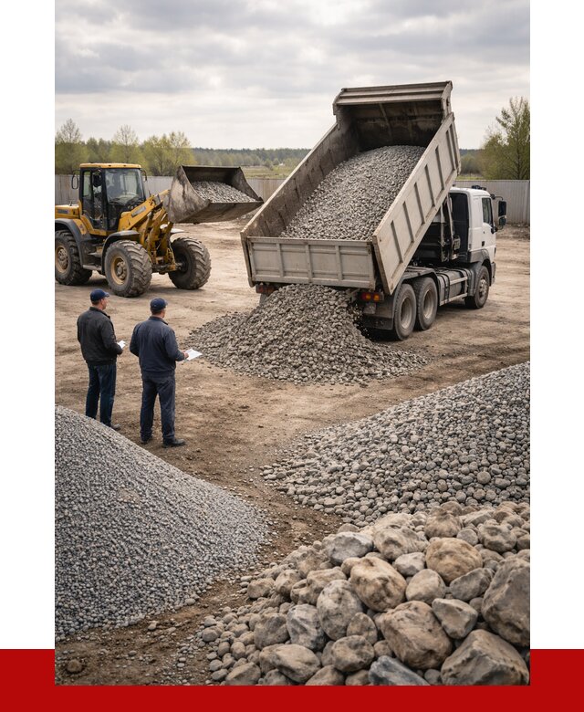 Гравий и камень с доставкой в донском от 4255 р. - ПРОНЕРУДДнс