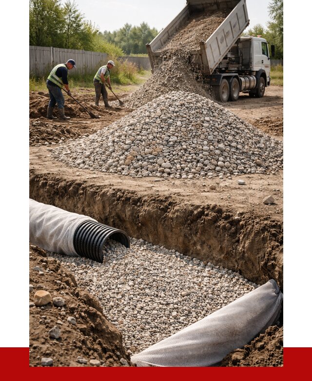 Гравий для дренажа в донском от 2229 р., доставка ПРОНЕРУДДнс