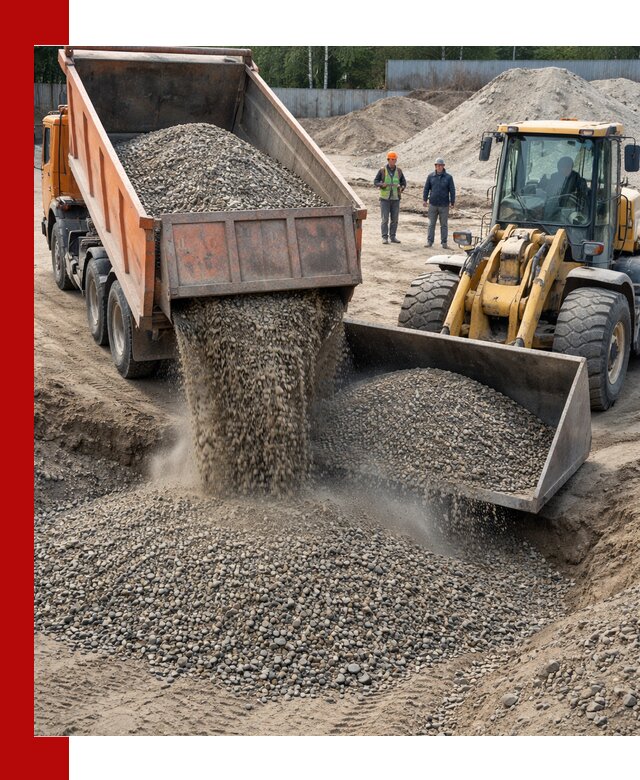 Доставка щпс С9 самосвалами по выгодным тарифам в донском