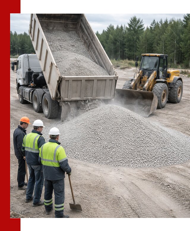 Известняковый отсев 0-5 доставка в донском быстро и выгодно