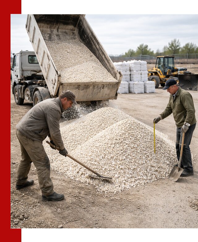 Мраморная крошка с доставкой и разгрузкой в донском