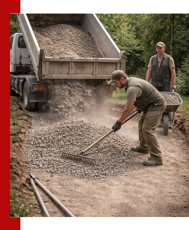 Каменная крошка для дорожек с доставкой в донском