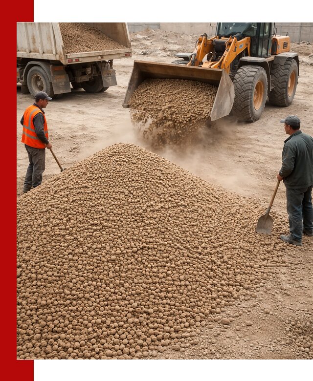 Керамзит фракция 10-20 с доставкой в донском