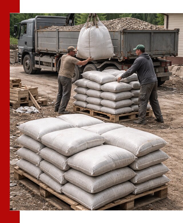 Керамзит в мешках с доставкой в донском от компании-поставщика