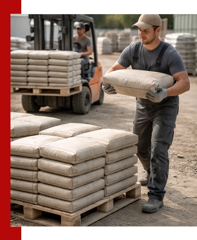 Доставка цемента в мешках оптом и в розницу в донском
