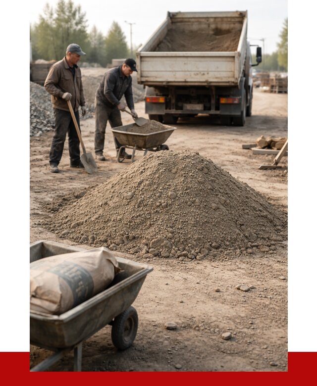 Цементно-песчаная смесь М150 в донском от 4762 р. | ПРОНЕРУДДнс