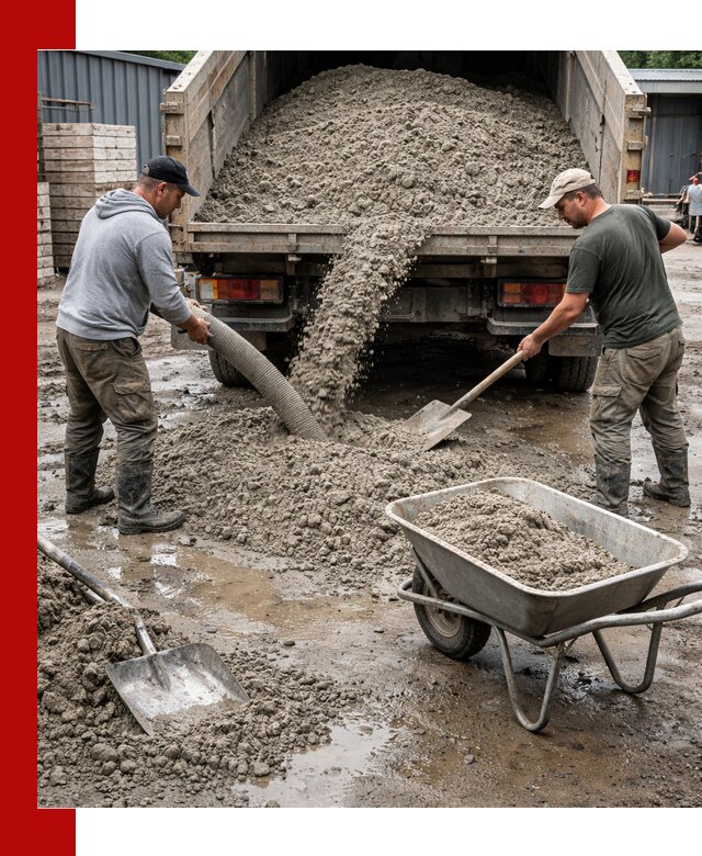 Цементно-песчаная смесь М150 доставка в донском