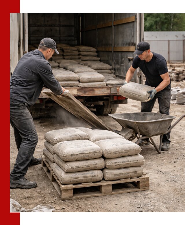 Пескобетон М300 с доставкой в донском по выгодной цене