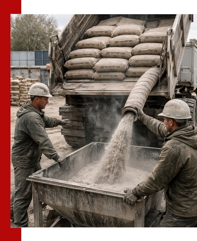 Доставка цемента М400 в донском оптом и в розницу