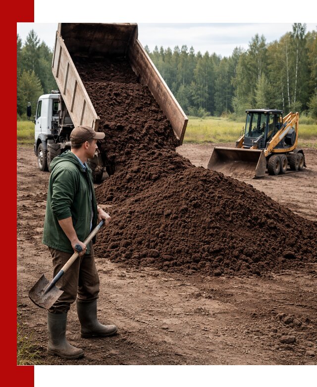 Купить верховой торф с доставкой в донском для садоводства и растений