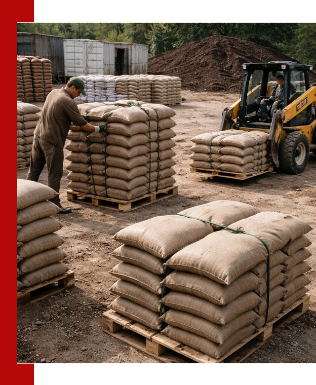 Доставка торфа в мешках по выгодным ценам в донском