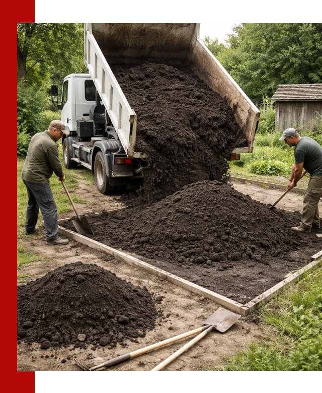 Купить чистый чернозем для огорода с доставкой в донском