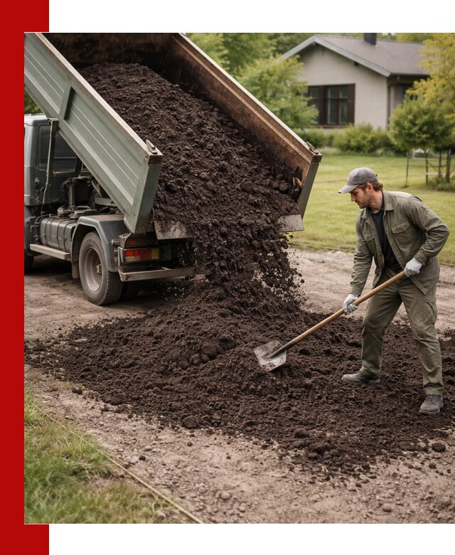 Чернозем для газона с доставкой в донском быстро и качественно