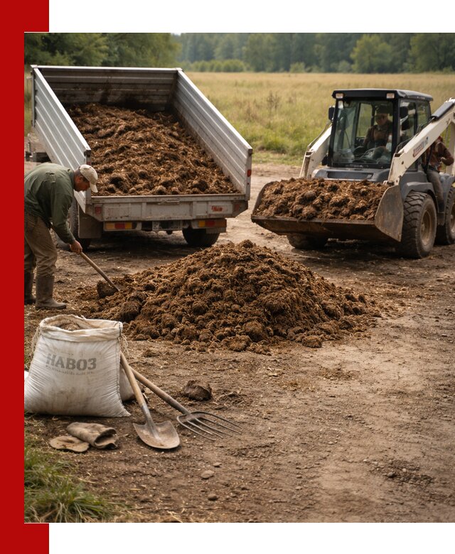 Доставка конского навоза в донском с разгрузкой и доставкой на объект