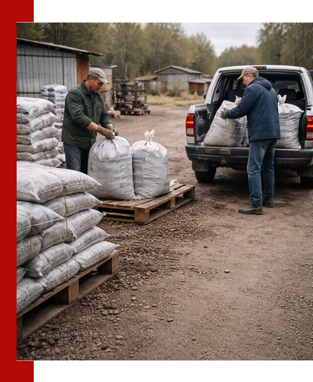 Купить конский навоз в мешках с доставкой в донском