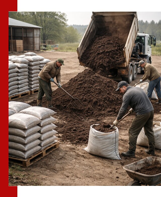 Доставка компоста оптом и в розницу в донском