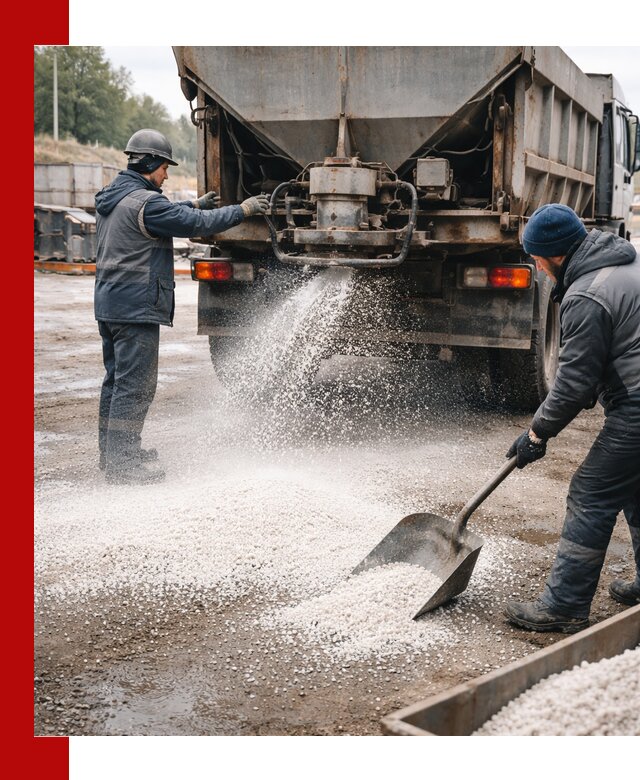 Доставка и продажа хлористого кальция в донском