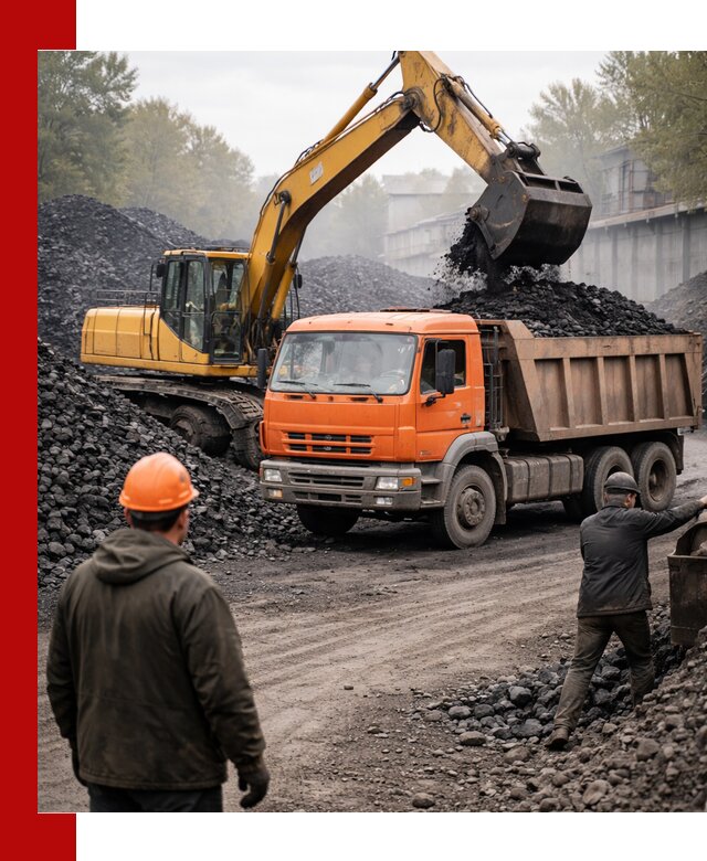 Доставка угля автотранспортом в донском быстро и выгодно