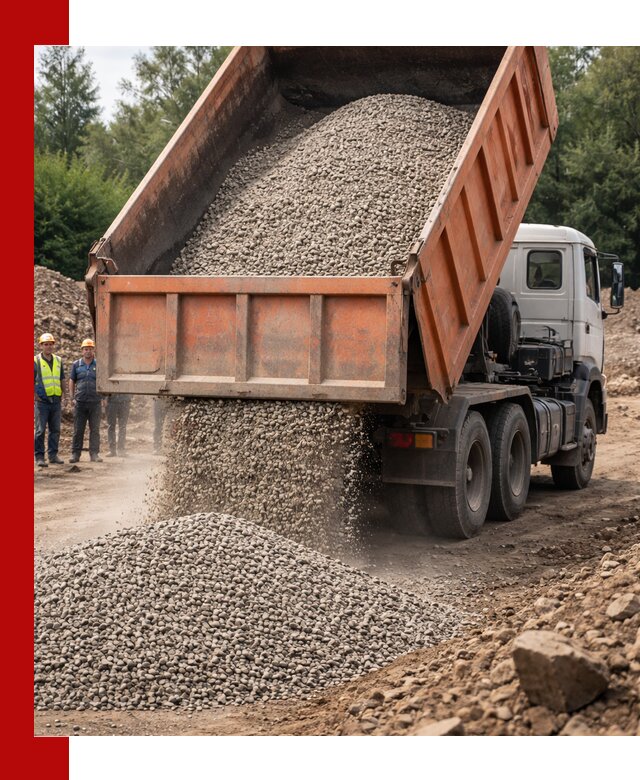 Доставка сыпучих материалов самосвалом в донском быстро и надежно