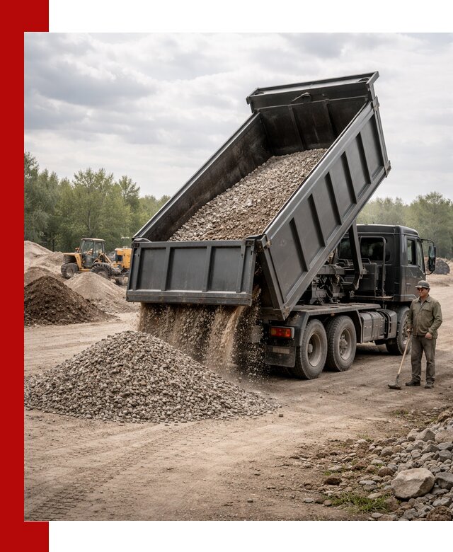 Доставка самосвалом 30 м3 по выгодным ценам в донском