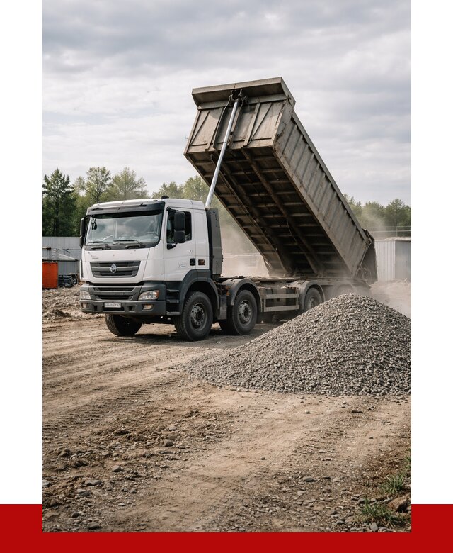 Доставка самосвалом 40 кубов в донском от 9119 р. | ПРОНЕРУДДнс