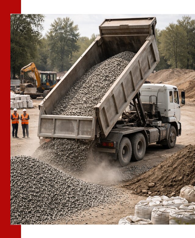 Аренда самосвала в донском для доставки сыпучих и нерудных материалов