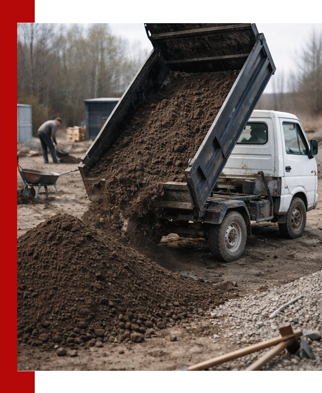 Аренда минисамосвала в донском для доставки сыпучих материалов