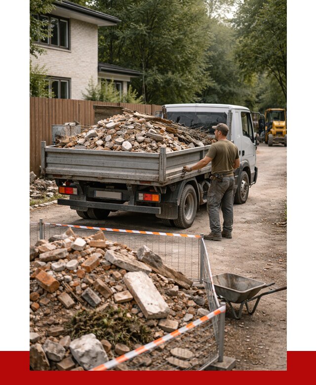 Вывоз строительного мусора с погрузкой в донском от 7599 р | ПРОНЕРУДДнс